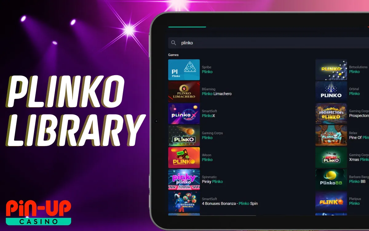 Pin Up A Look at the Plinko Library