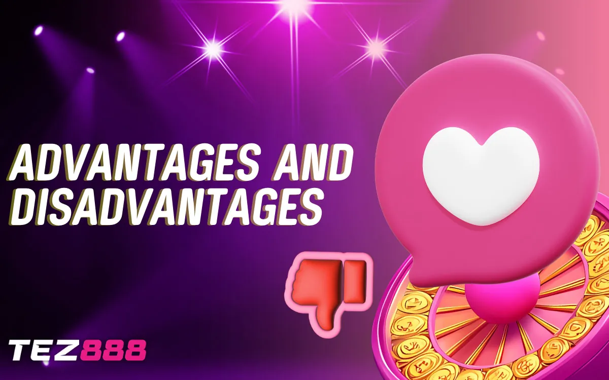 Plinko at Tez888 Advantages and disadvantages of playing