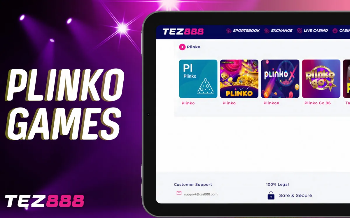 Tez888 Available Plinko Games