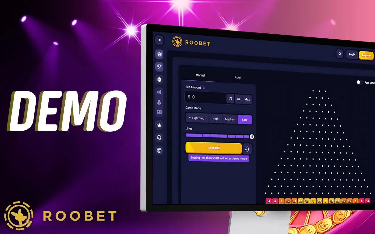 Roobet Casino Plinko Demo