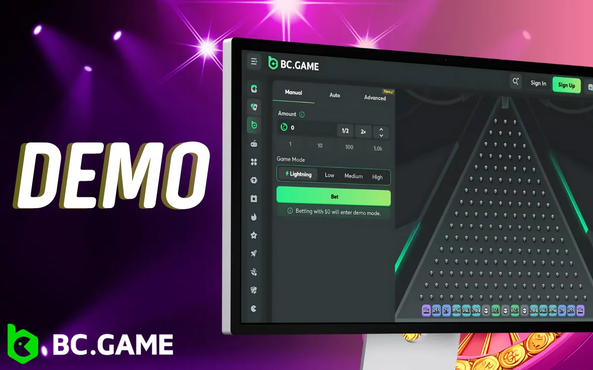 BC.Game Try Plinko in the Demo