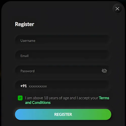 Instruction Account Registration