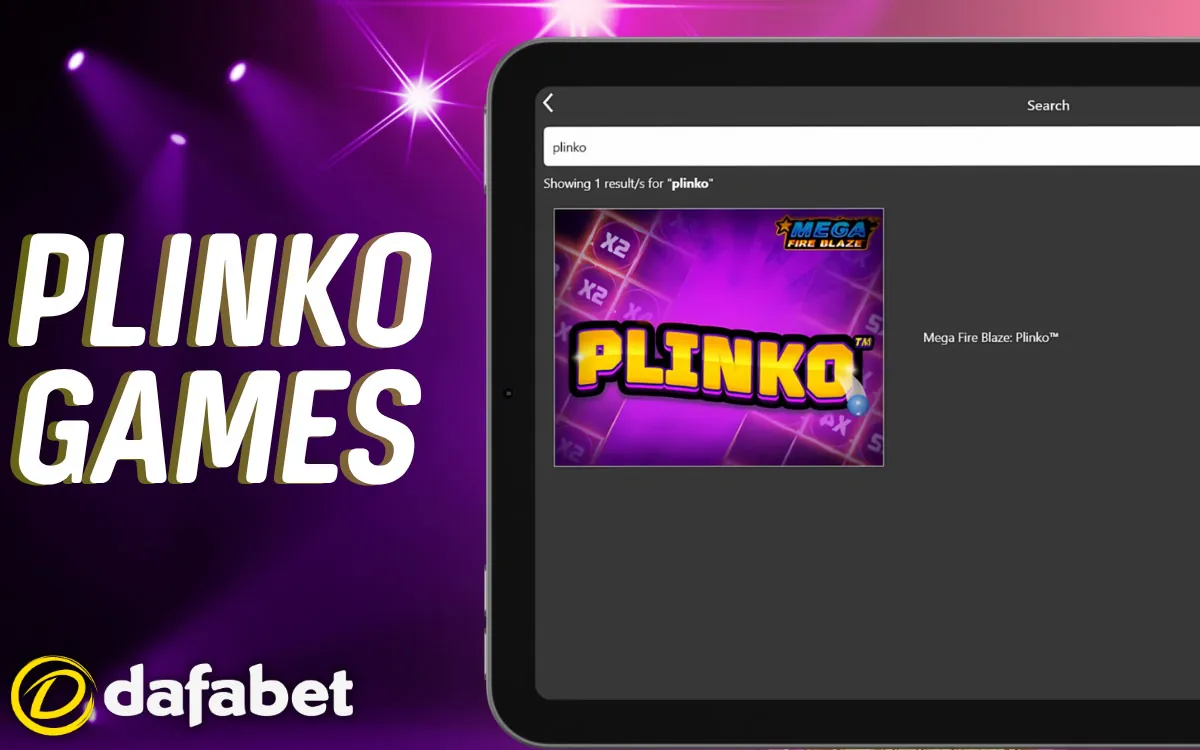 Dafabet Available Plinko Games