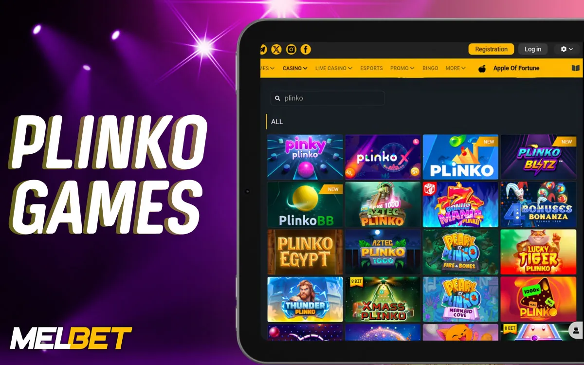 Melbet Available Plinko Games
