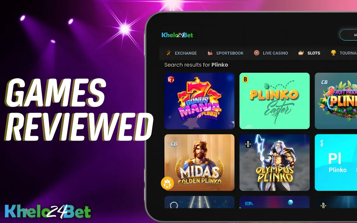 Games Reviewed Exploring the Khrlo24Bet Plinko Library