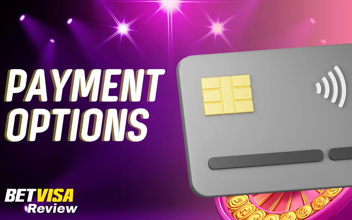 BetVisa Payment Options