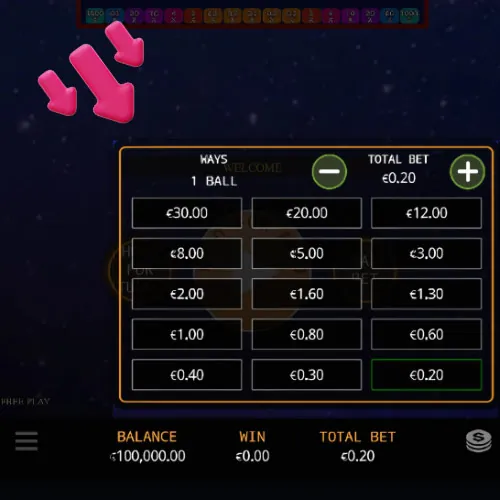 Instruction Select the number of rows