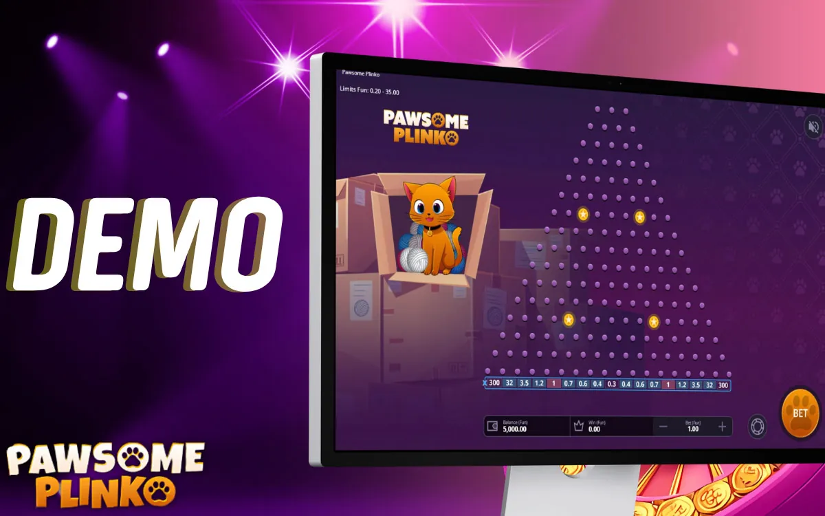 Demo Version the PawSome Plinko