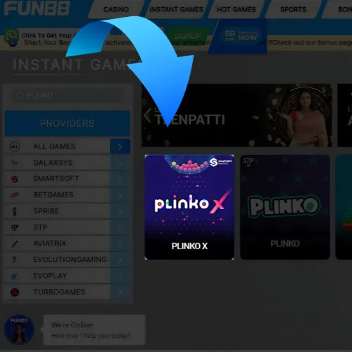 Instruction Choose Your Plinko Game