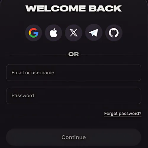 Instruction Register an Account
