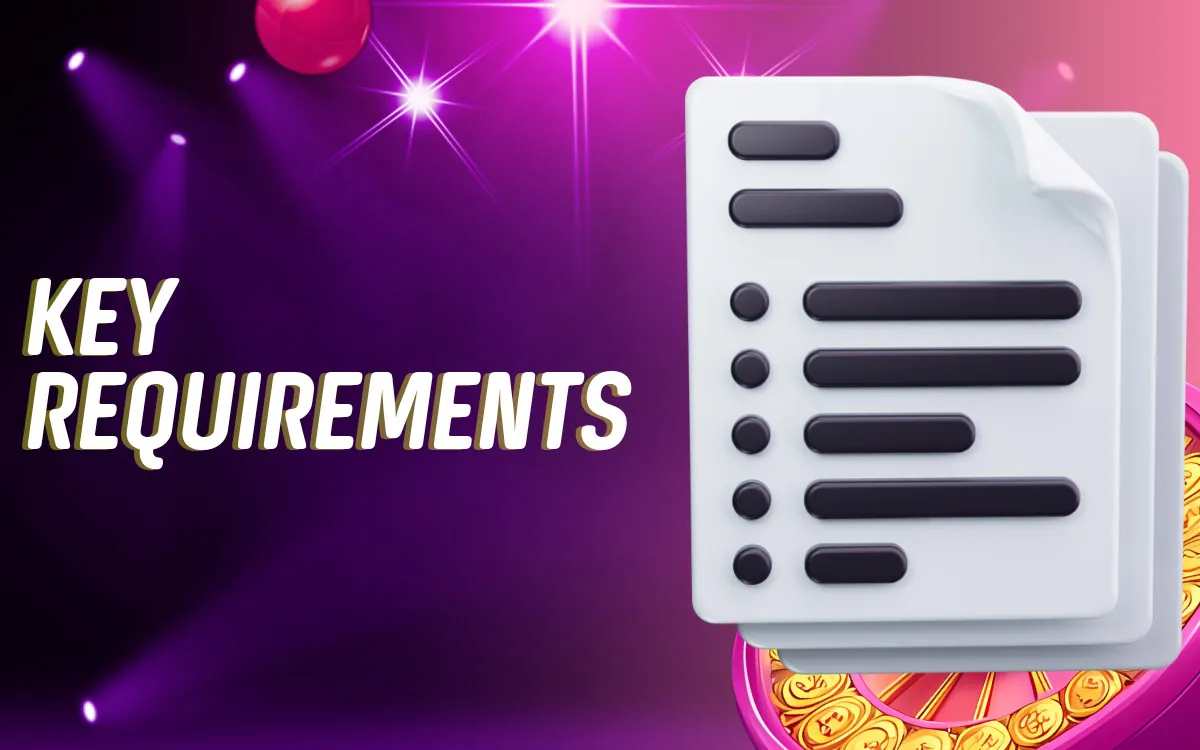 Basic requirements and rules for withdrawing funds