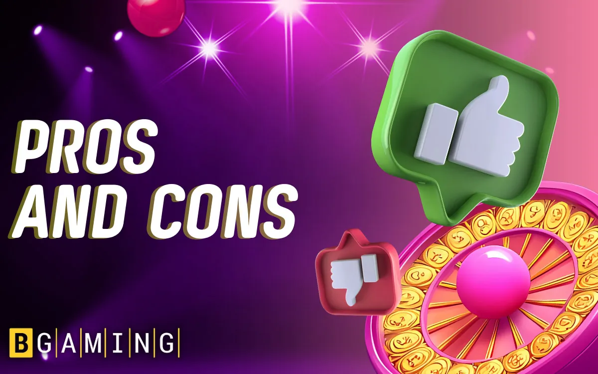 On the BGaming platform, you will learn whether it is worth playing Plinko, with the pros and cons presented