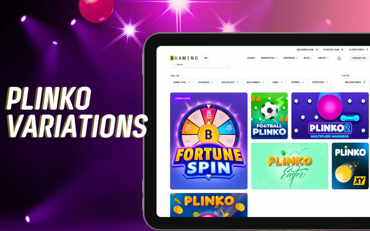 BGaming Learn more about Plinko variations