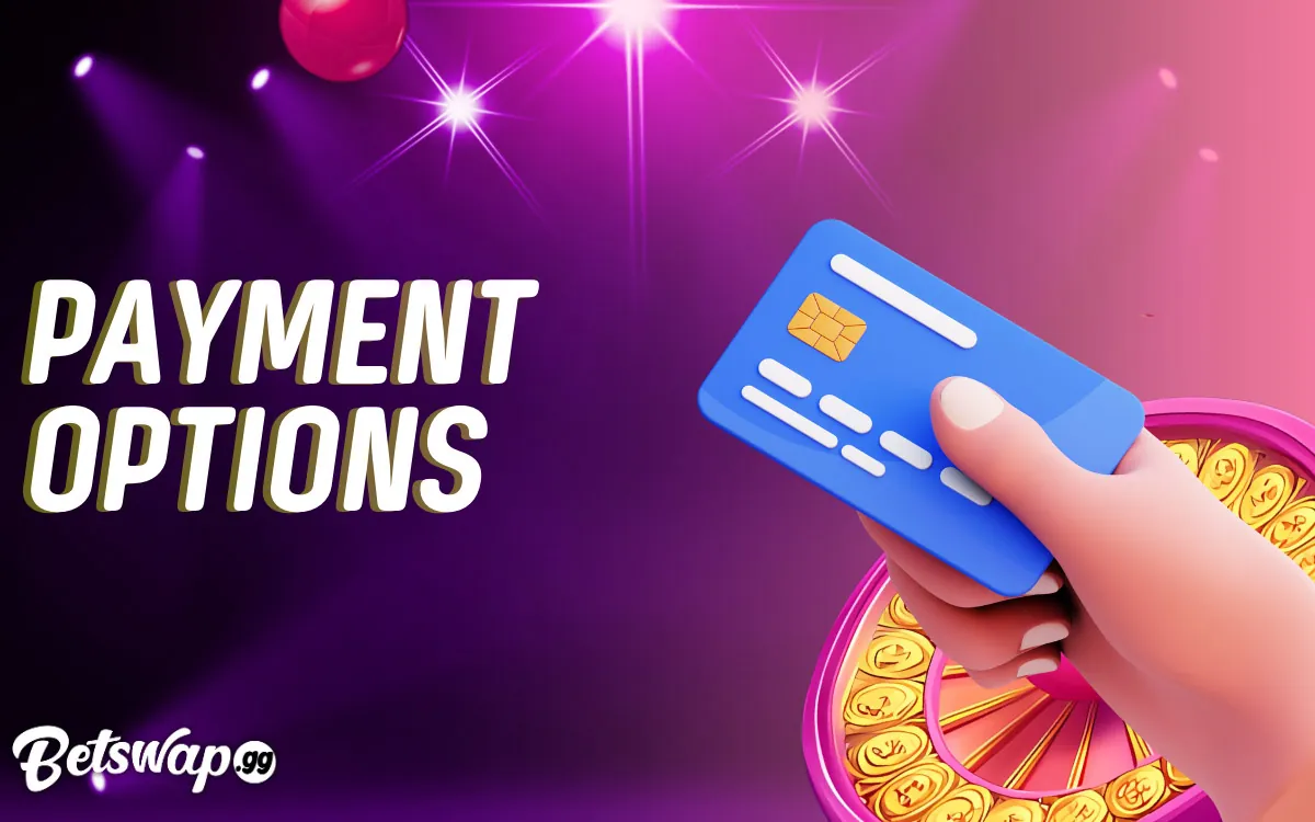On the Betswap website, you can learn about payment options