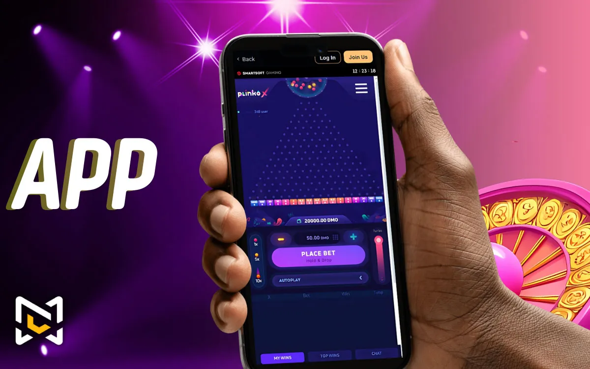 Mega Cricket World App Playing Plinko