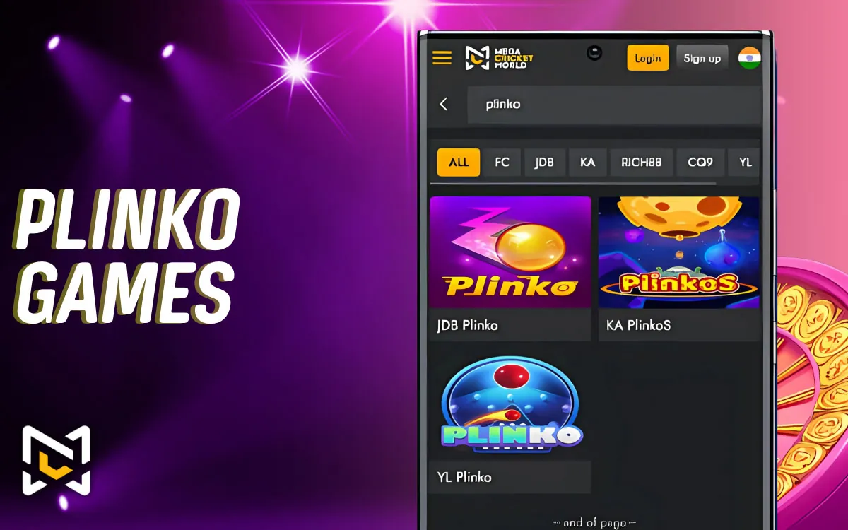 Mega Cricket World Plinko Games