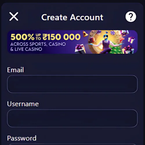 Instruction Registration BETVIBE