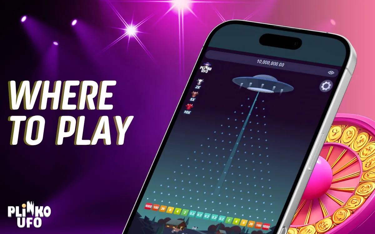 Plinko UFO Where to Play