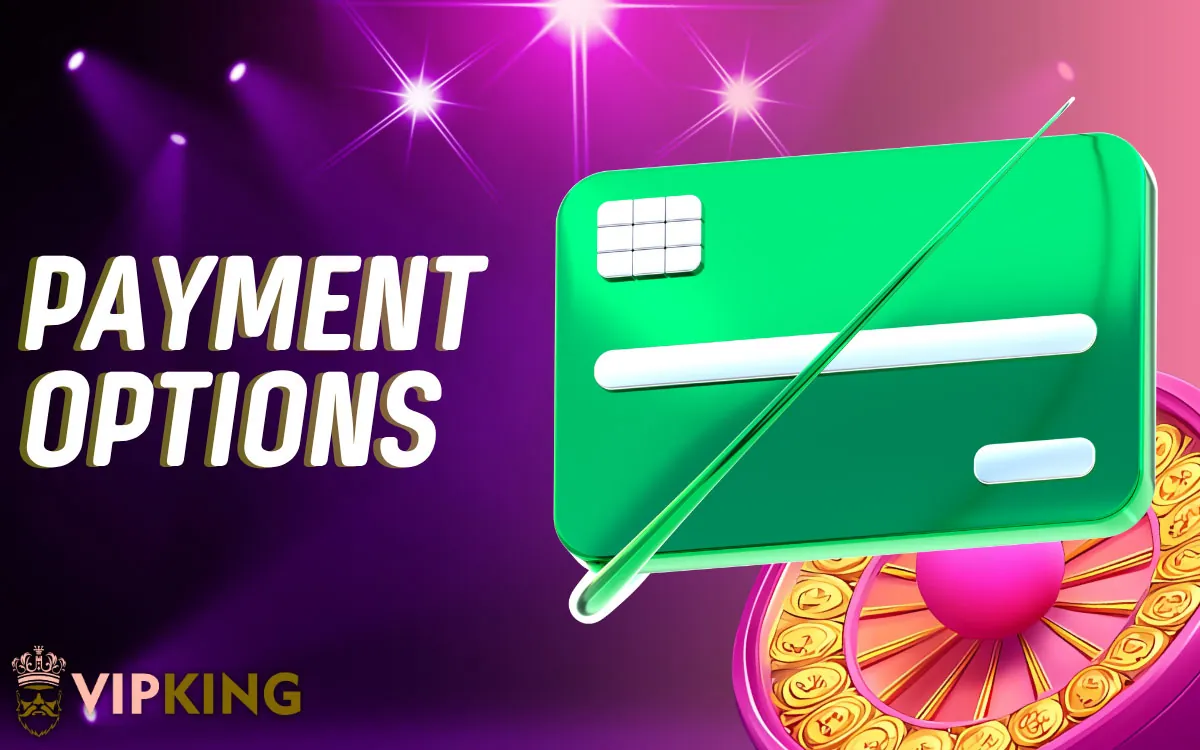 VipKing Payment Options