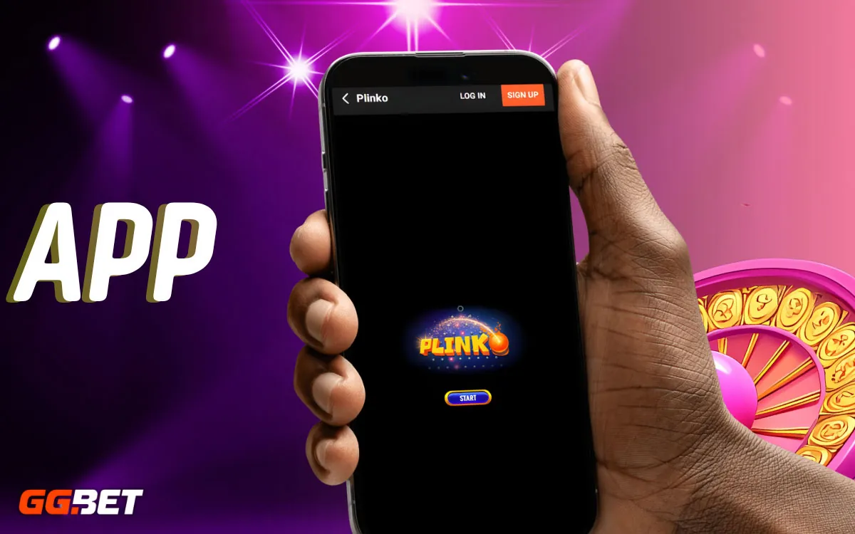 GG Bet App Playing Plinko