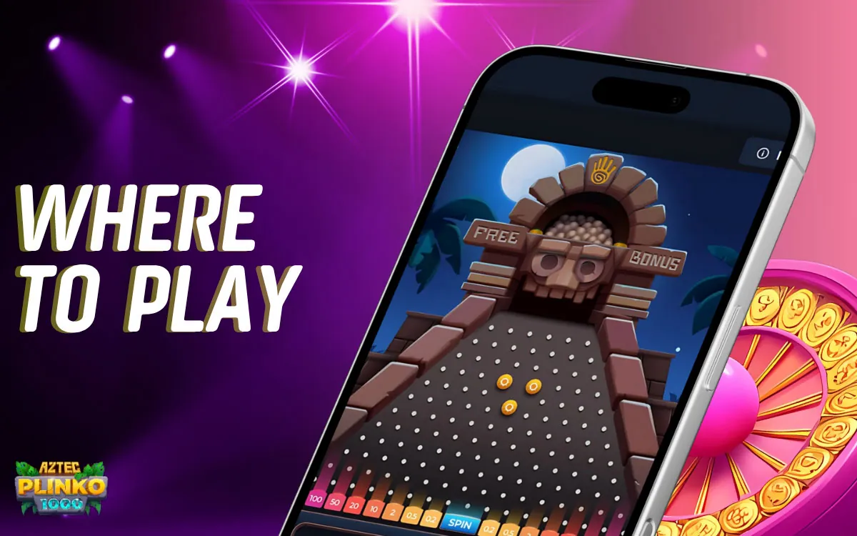 Plinko Aztec Where to Play