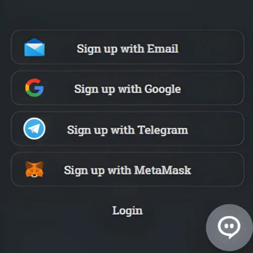 Instruction Account registration