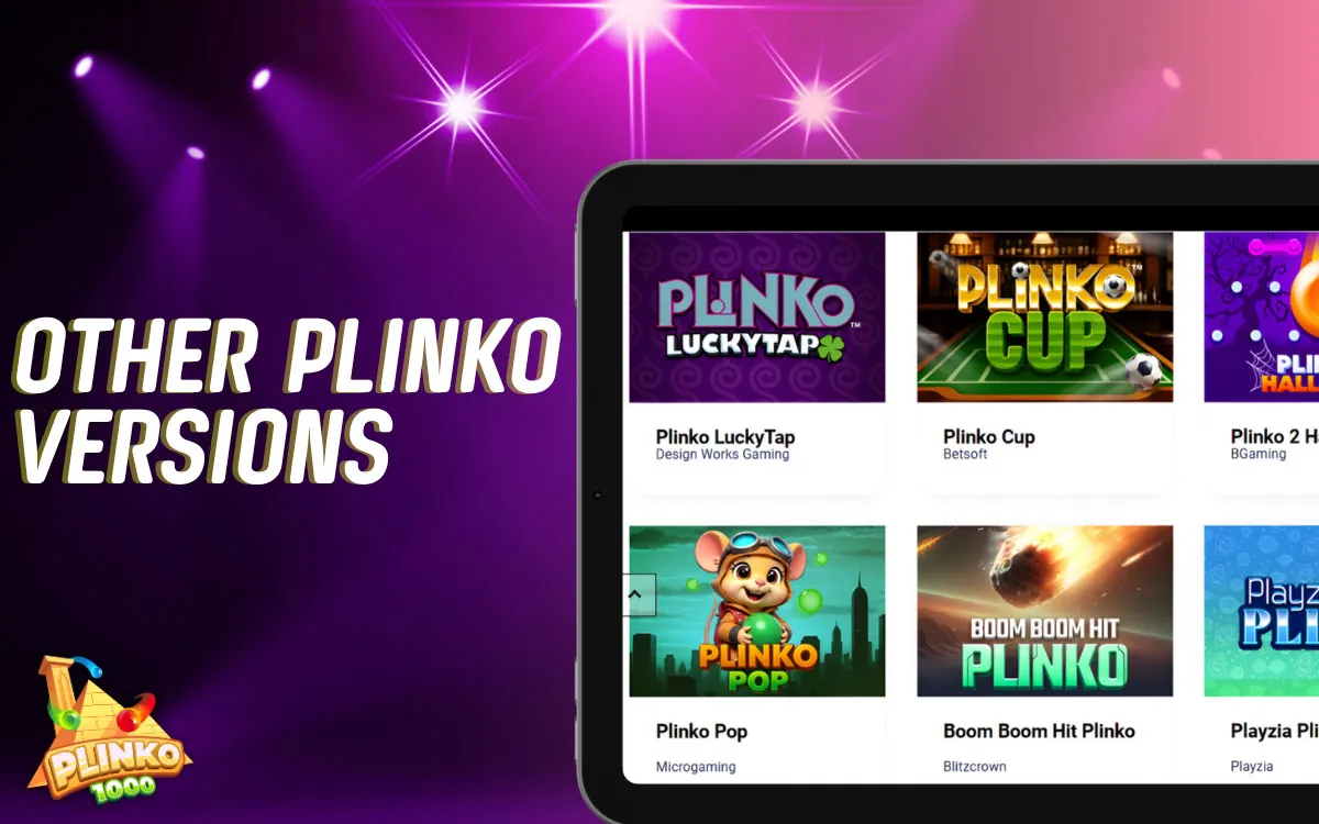 Plinko Versions InOut Games