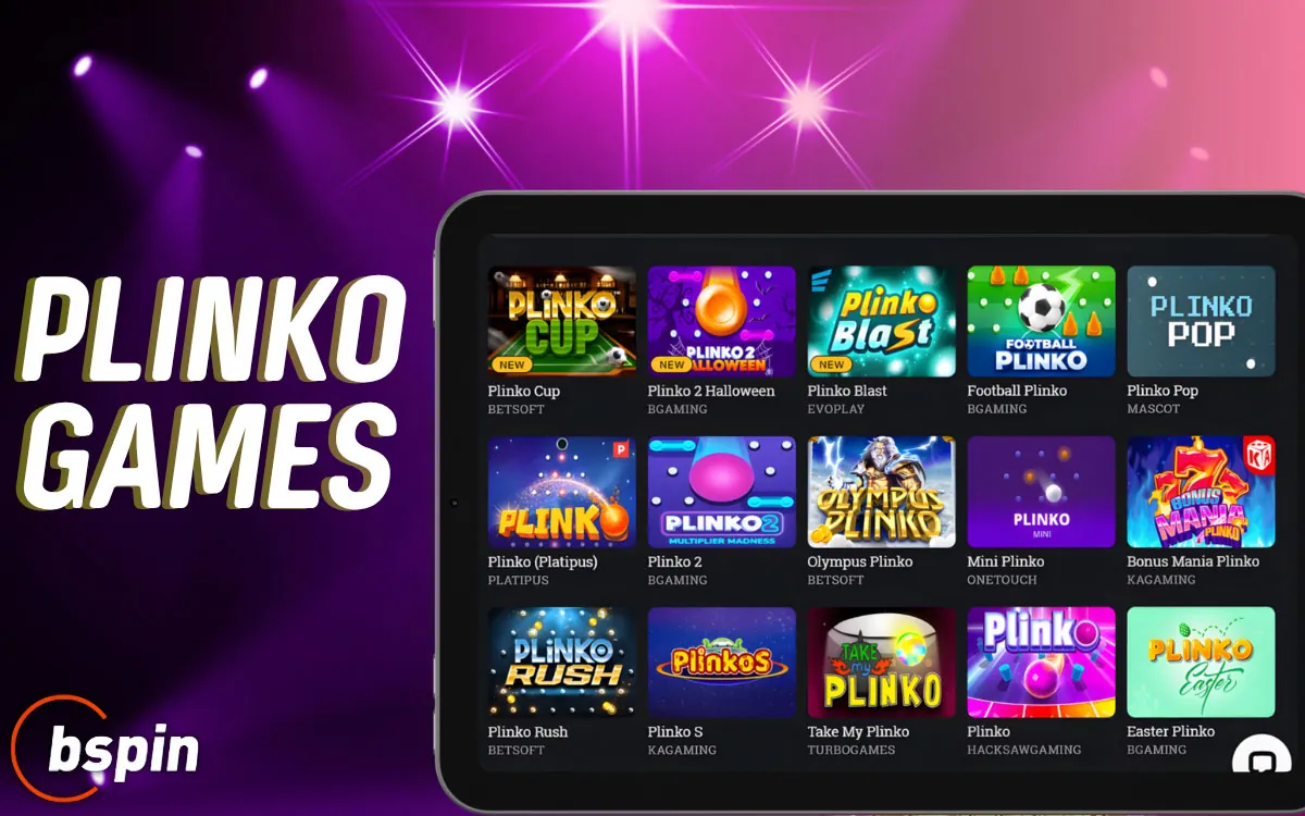 Bspin Plinko Games